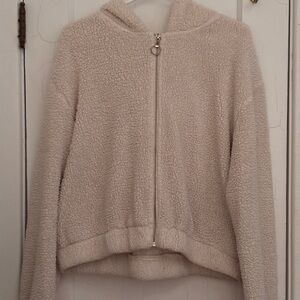 Cozy Cream Hooded Jacket